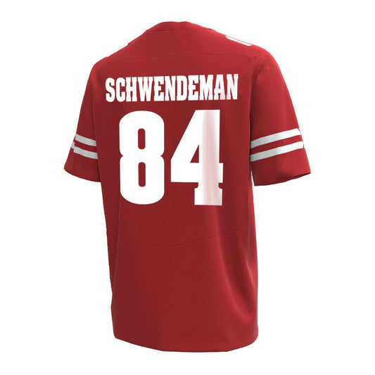 Wisconsin - NCAA Football : Ryan Schwendeman - Under Armour® Football Jersey-0