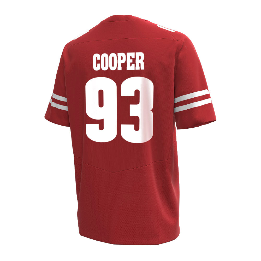 Wisconsin - NCAA Football : DeNigel Cooper - Under Armour® Football Jersey-1