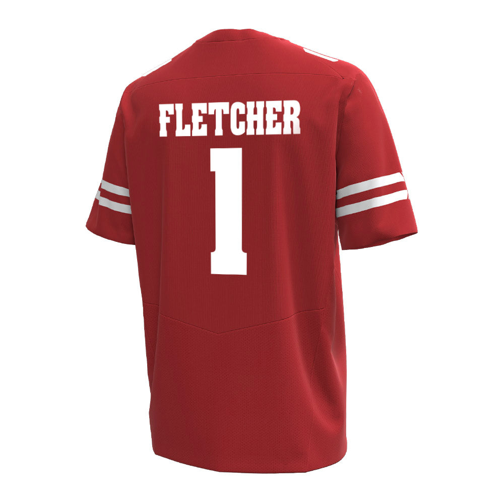 Wisconsin - NCAA Football : Eric Fletcher - Under Armour® Football Jersey-1