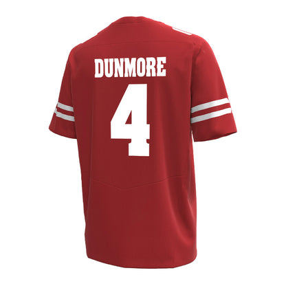Wisconsin - NCAA Football : Donovan Dunmore - Under Armour® Football Jersey-1