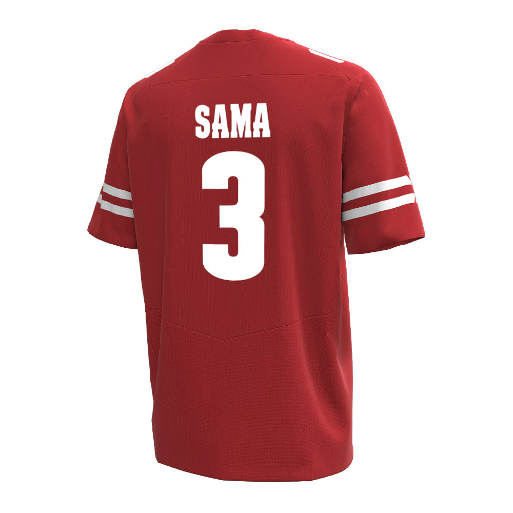 Wisconsin - NCAA Football : Abu Sama - Under Armour® Football Jersey-1