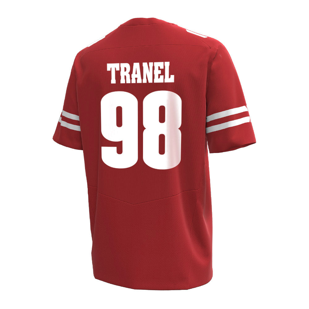 Wisconsin - NCAA Football : Ethan Tranel - Under Armour® Football Jersey-0