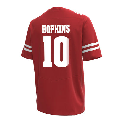 Wisconsin - NCAA Football : Ryan Hopkins - Under Armour® Football Jersey-1