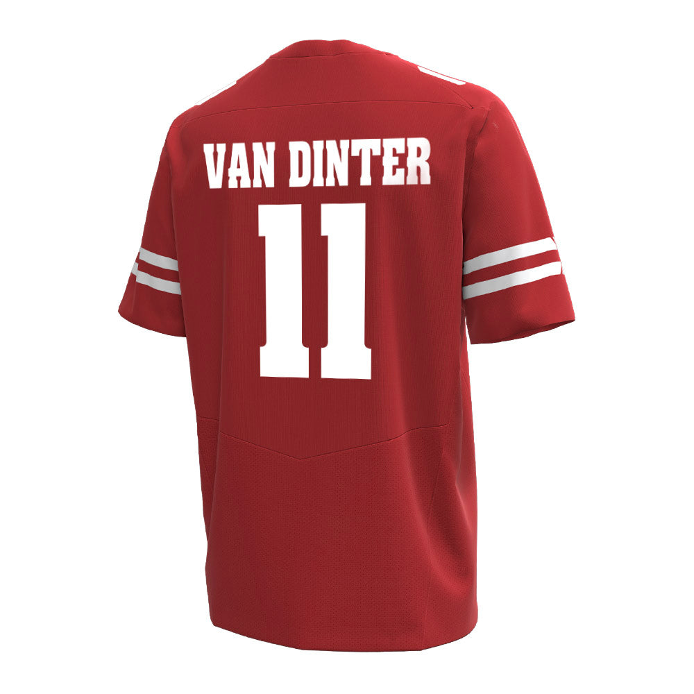 Wisconsin - NCAA Football : Carson Van Dinter - Under Armour® Football Jersey-0