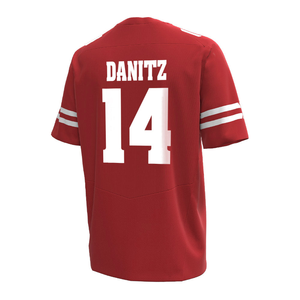 Wisconsin - NCAA Football : Liam Danitz - Under Armour® Football Jersey-1