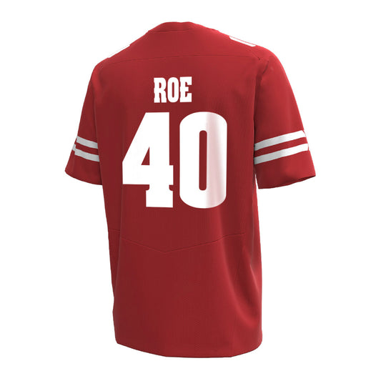 Wisconsin - NCAA Football : James Roe - Under Armour® Football Jersey-0