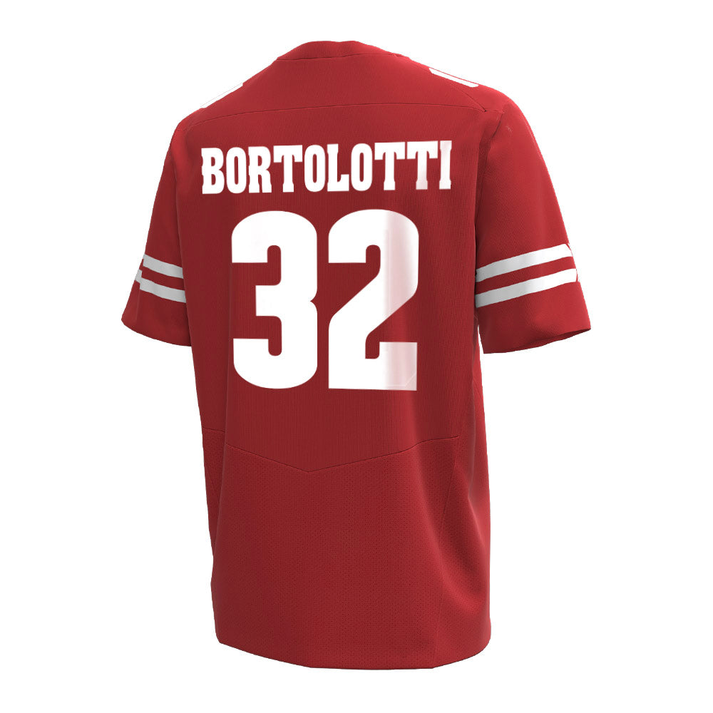 Wisconsin - NCAA Football : Harrison Bortolotti - Under Armour® Football Jersey-1
