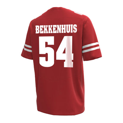 Wisconsin - NCAA Football : Brady Bekkenhuis - Under Armour® Football Jersey-1