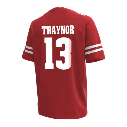 Wisconsin - NCAA Football : Matthew Traynor - Under Armour® Football Jersey-1