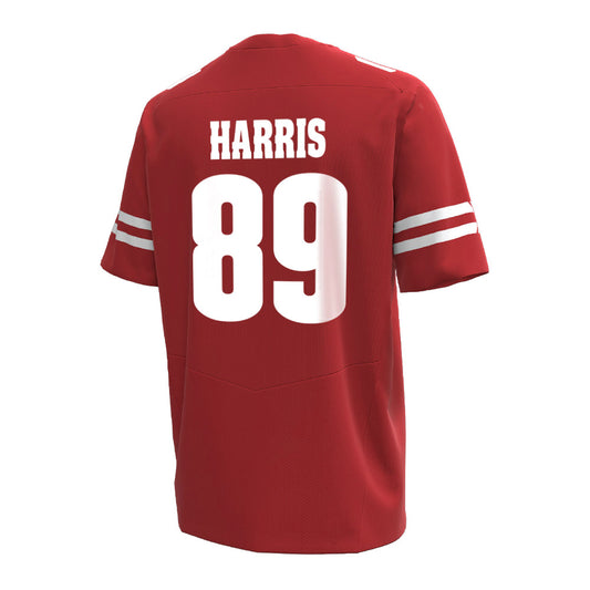 Wisconsin - NCAA Football : Jacob Harris - Under Armour® Football Jersey-0