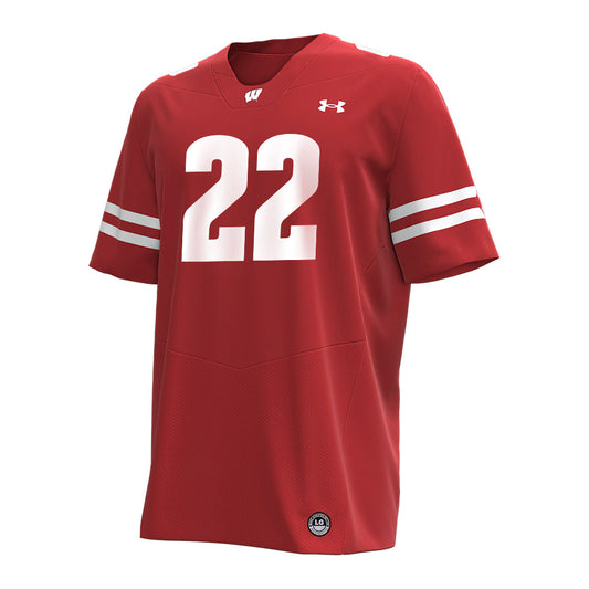 Wisconsin - NCAA Football : jaylen williams - Under Armour® Football Jersey-0