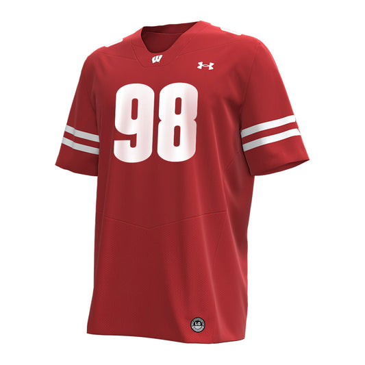 Wisconsin - NCAA Football : Torin Pettaway - Under Armour® Football Jersey-0