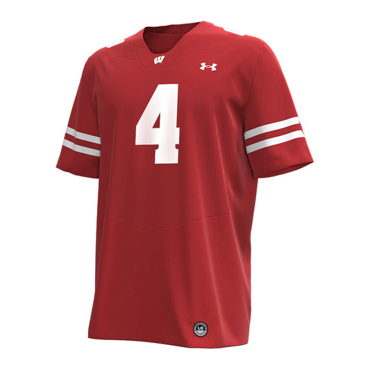 Wisconsin - NCAA Football : Donovan Dunmore - Under Armour® Football Jersey-0