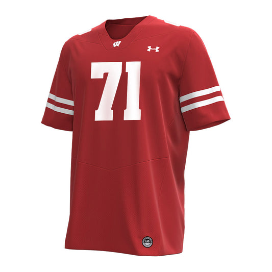 Wisconsin - NCAA Football : Pj Wilkins - Under Armour® Football Jersey-0