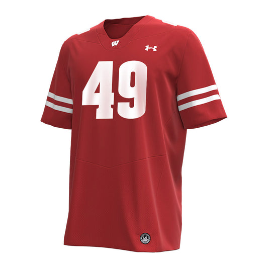 Wisconsin - NCAA Football : Ben Wenzel - Under Armour® Football Jersey-0