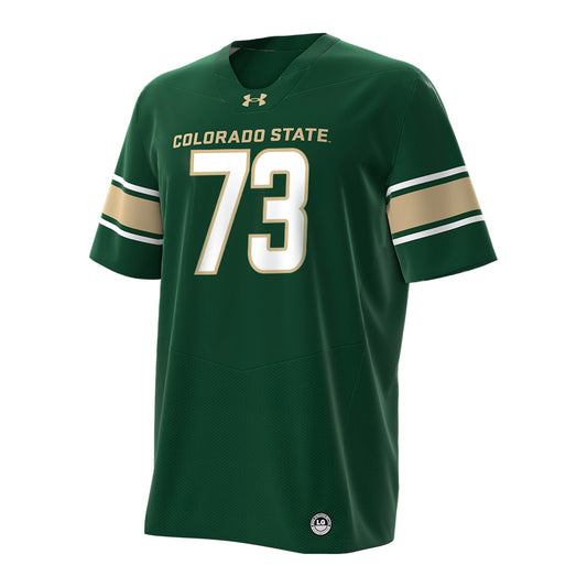 Colorado State - NCAA Football : Braden Hales - Under Armour® Football Jersey-0