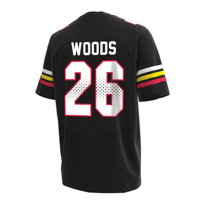 Maryland - NCAA Softball : Sammi Woods - Under Armour® Football Jersey-1