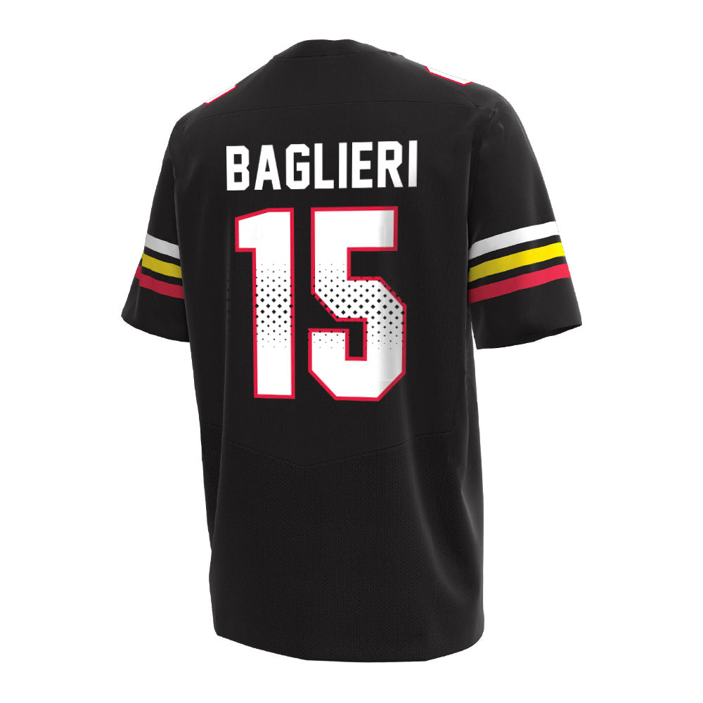 Maryland - NCAA Softball : Biz Baglieri - Under Armour® Football Jersey-1