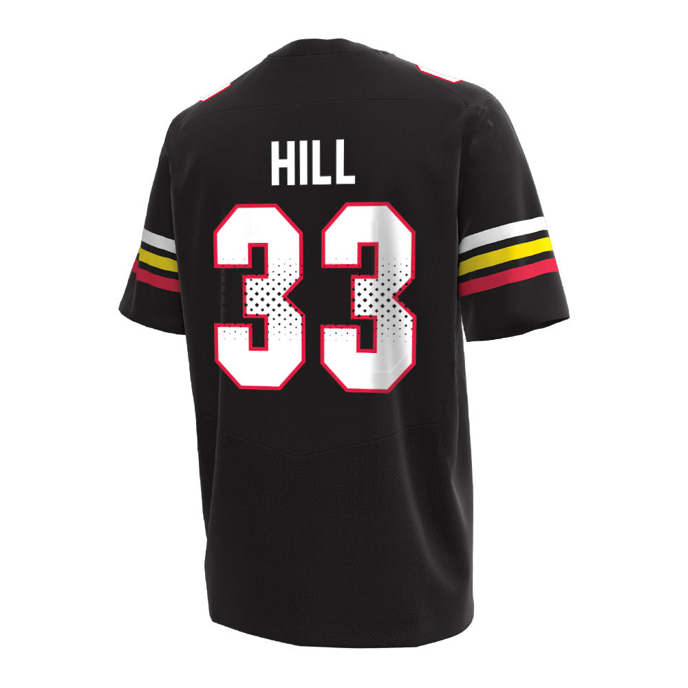 Maryland - NCAA Baseball : Aden Hill - Under Armour® Football Jersey-1