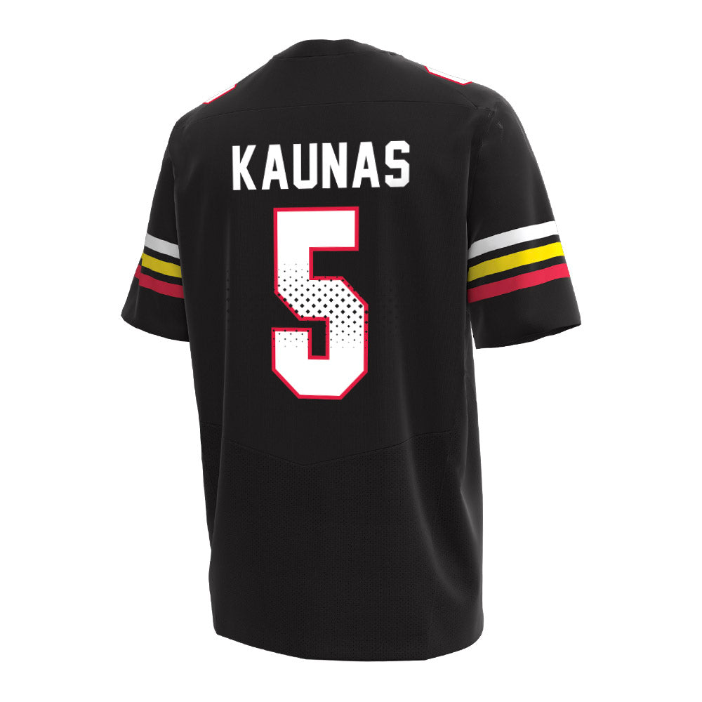 Maryland - NCAA Baseball : Ty Kaunas - Under Armour® Football Jersey-1