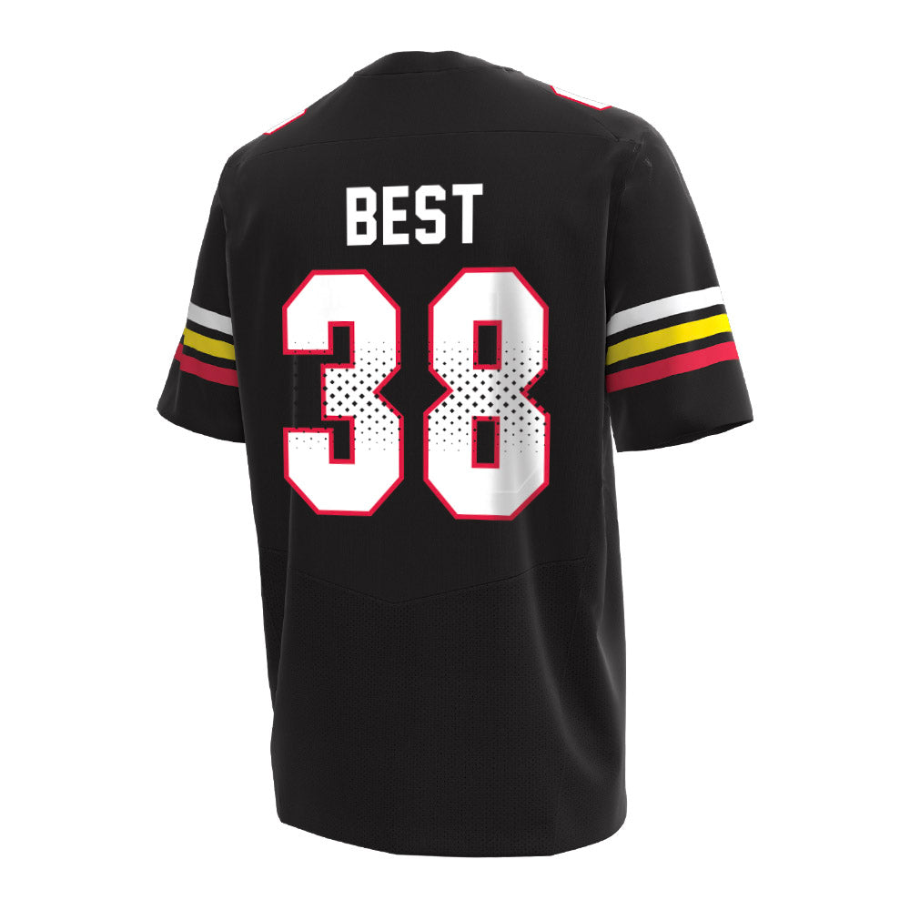 Maryland - NCAA Football : Taylor Best - Under Armour® Football Jersey-1