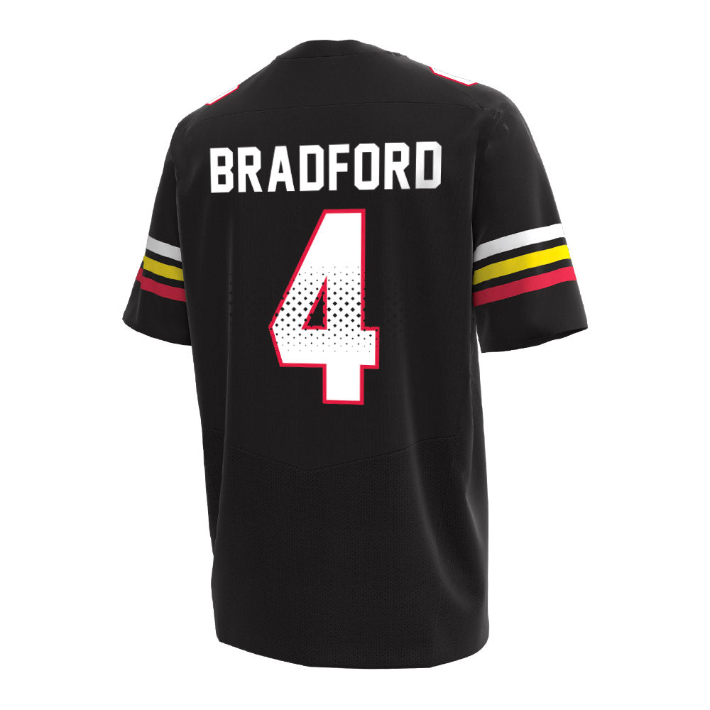 Maryland - NCAA Women's Field Hockey : Maci Bradford - Under Armour® Football Jersey-1