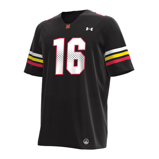 Maryland - NCAA Women's Lacrosse : Jenna Cratin - Under Armour® Football Jersey-0