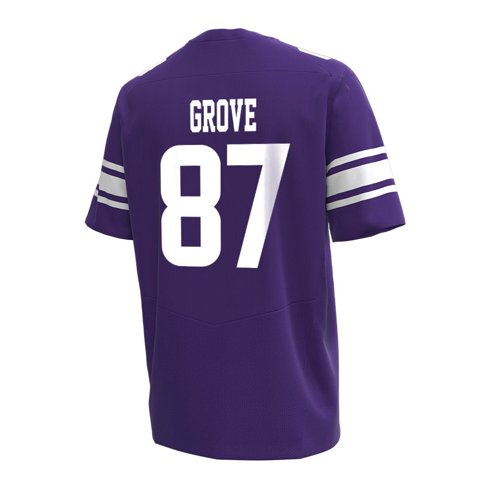 Northwestern - NCAA Football : Carson Grove - Under Armour® Football Jersey-1