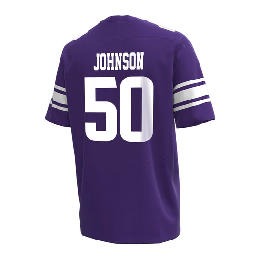 Northwestern - NCAA Football : Qayvier Johnson - Under Armour® Football Jersey-0