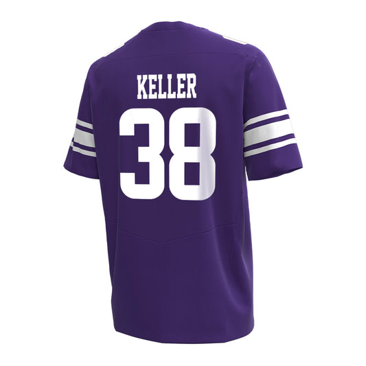 Northwestern - NCAA Women's Lacrosse : Kate Keller - Under Armour® Football Jersey-0