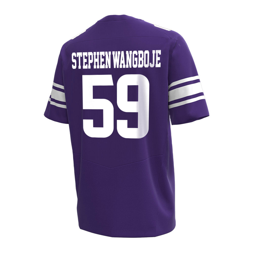 Northwestern - NCAA Football : Glory Stephen-Wangboje - Under Armour® Football Jersey-1