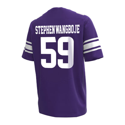 Northwestern - NCAA Football : Glory Stephen-Wangboje - Under Armour® Football Jersey-1