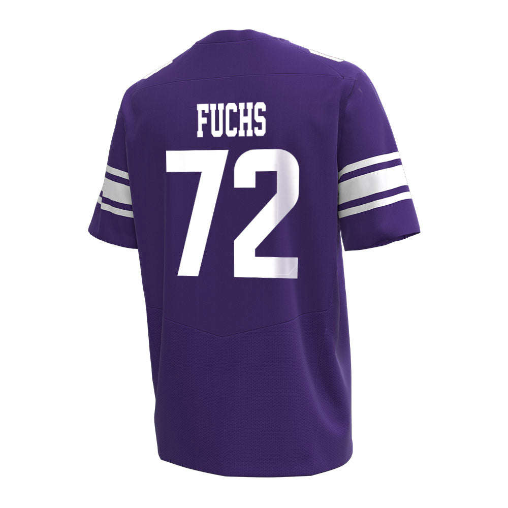 Northwestern - NCAA Football : Jack Fuchs - Under Armour® Football Jersey-1