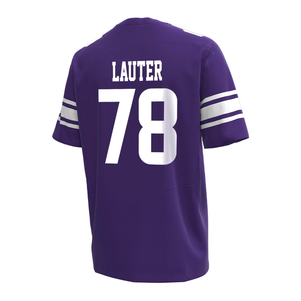 Northwestern - NCAA Football : Landon Lauter - Under Armour® Football Jersey-1