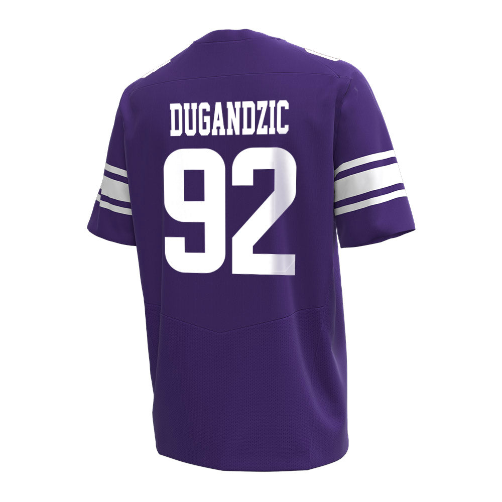 Northwestern - NCAA Football : Nikola Dugandzic - Under Armour® Football Jersey-1