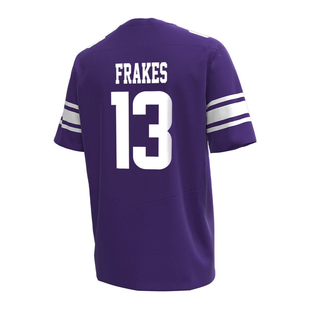 Northwestern - NCAA Football : Gavin Frakes - Under Armour® Football Jersey-1