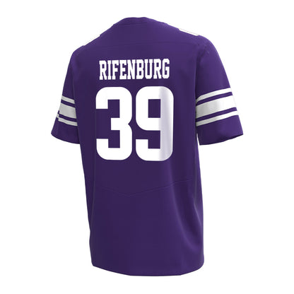 Northwestern - NCAA Baseball : Jake Rifenburg - Under Armour® Football Jersey-1