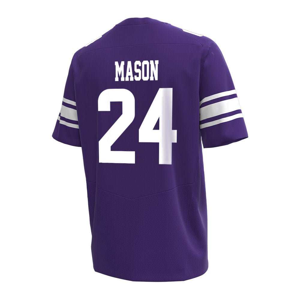 Northwestern - NCAA Softball : Marina Mason - Under Armour® Football Jersey-1