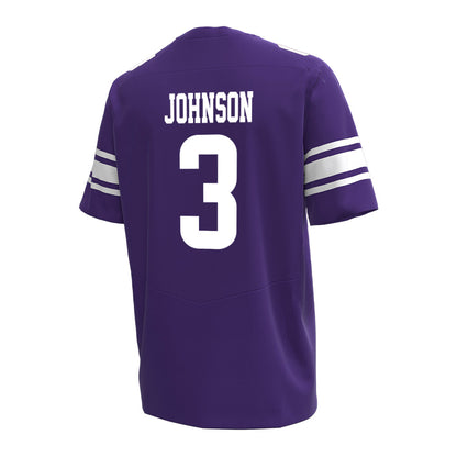 Northwestern - NCAA Men's Soccer : Andrew Johnson - Under Armour® Football Jersey-1