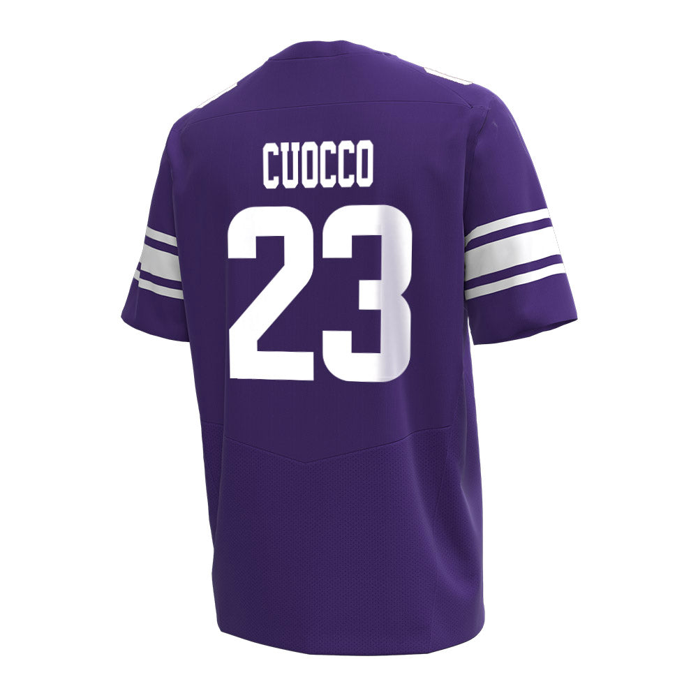 Northwestern - NCAA Women's Lacrosse : Jenika Cuocco - Under Armour® Football Jersey-1