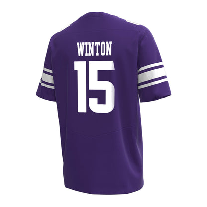 Northwestern - NCAA Football : Sean Winton - Under Armour® Football Jersey-1