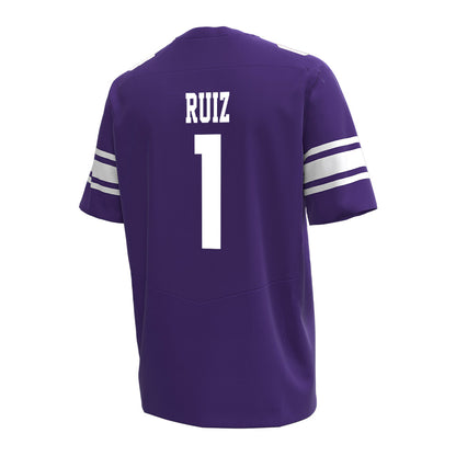 Northwestern - NCAA Baseball : Noah Ruiz - Under Armour® Football Jersey-1
