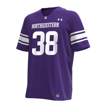 Northwestern - NCAA Women's Lacrosse : Kate Keller - Under Armour® Football Jersey-0