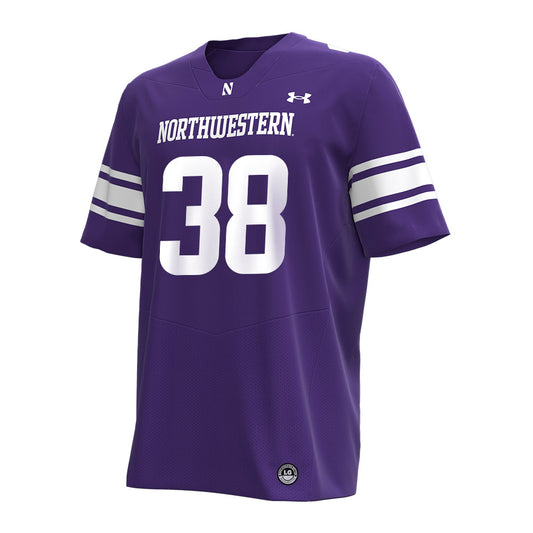 Northwestern - NCAA Women's Lacrosse : Kate Keller - Under Armour® Football Jersey-0