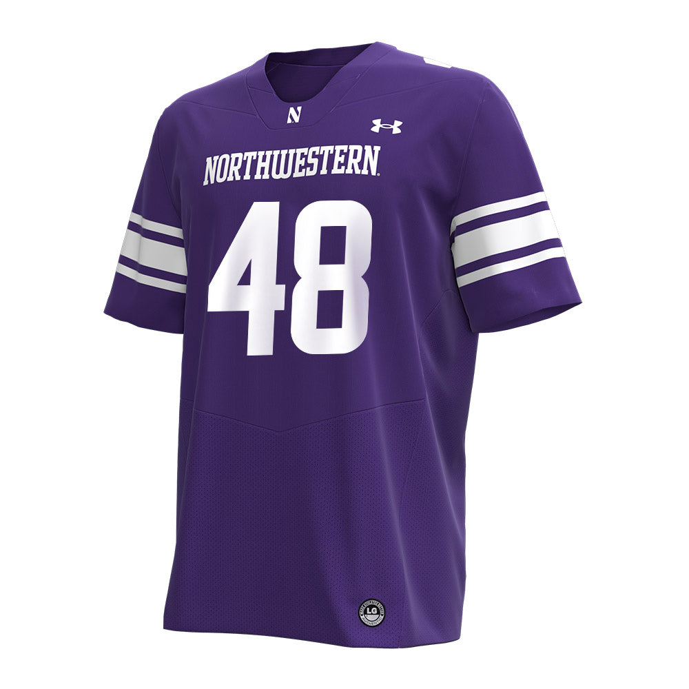 Northwestern - NCAA Football : Tyler Kielmeyer - Under Armour® Football Jersey-0