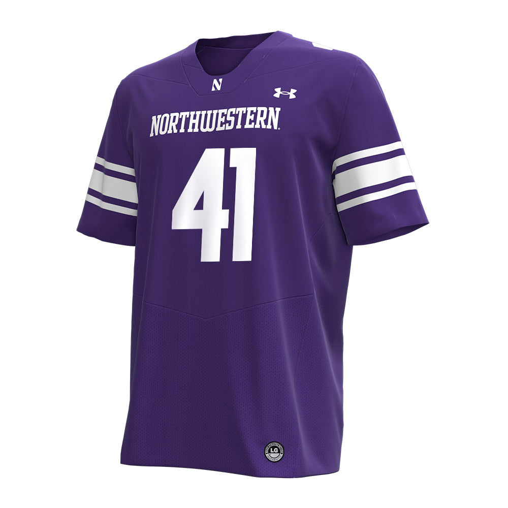 Northwestern - NCAA Football : Robby Preckel - Under Armour® Football Jersey-0