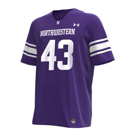 Northwestern - NCAA Men's Basketball : Blake Smith - Under Armour® Football Jersey-0