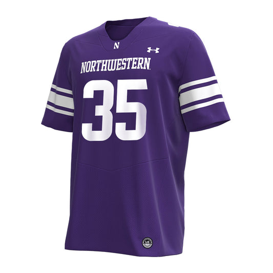 Northwestern - NCAA Women's Lacrosse : Brooke Stroh - Under Armour® Football Jersey-0