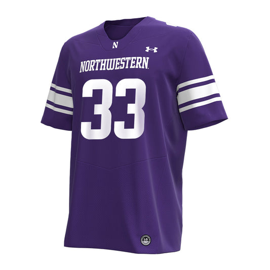 Northwestern - NCAA Women's Basketball : Amparo Lopez - Under Armour® Football Jersey-0