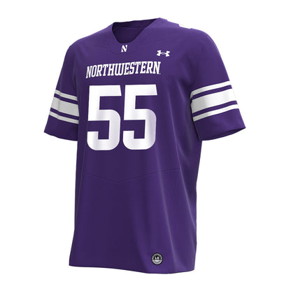 Northwestern - NCAA Football : Dylan Roberts - Under Armour® Football Jersey-0